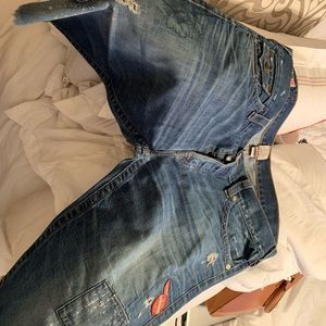 True religion shorts